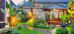 25 Inspirasi Desain Taman Mewah Depan Rumah